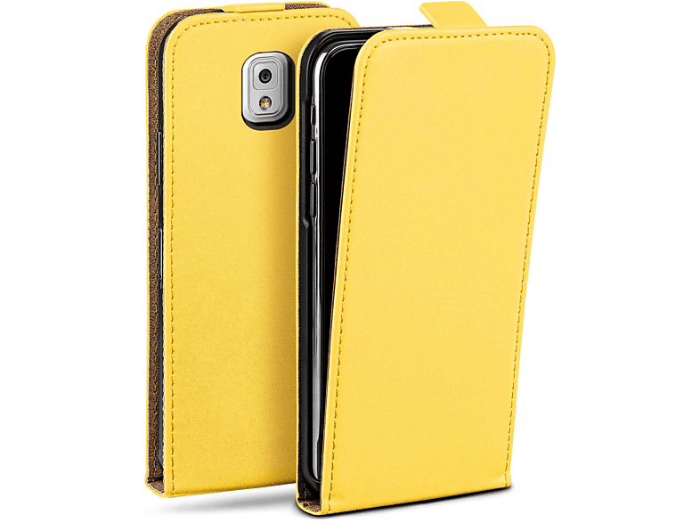 MOEX Flip Case, Flip Cover, Samsung, Galaxy Note 3, Acid-Yellow
