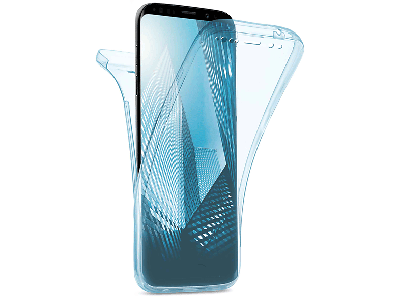 MOEX Double Case, Full Cover, Samsung, Galaxy S9, Aqua