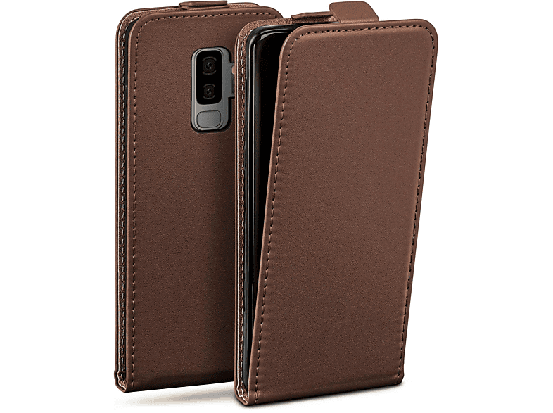 MOEX Flip Cover, S9 Samsung, Galaxy Case, Flip Oxide-Brown Plus