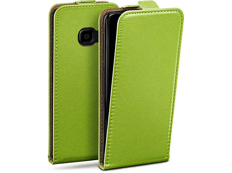 MOEX Flip Case, Flip Galaxy Xcover Lime-Green Cover, 4, Samsung