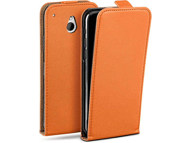 MOEX Flip Case, Flip Cover, HTC, One Mini, Canyon-Orange