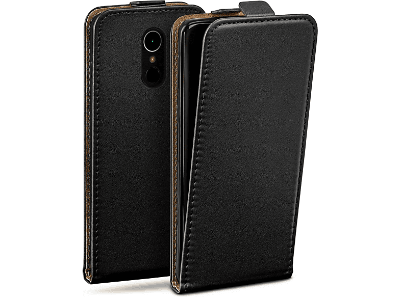 Deep-Black Flip MOEX K4 Case, LG, Flip Cover, (2017),