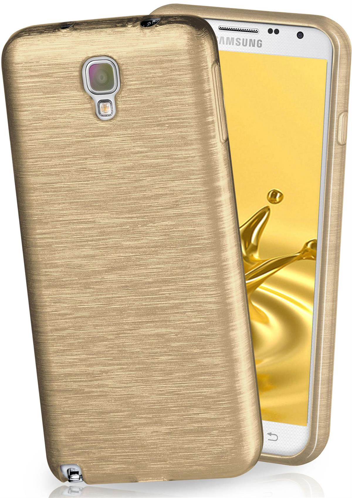 Note MOEX Neo, Ivory-Gold 3 Galaxy Samsung, Case, Backcover, Brushed