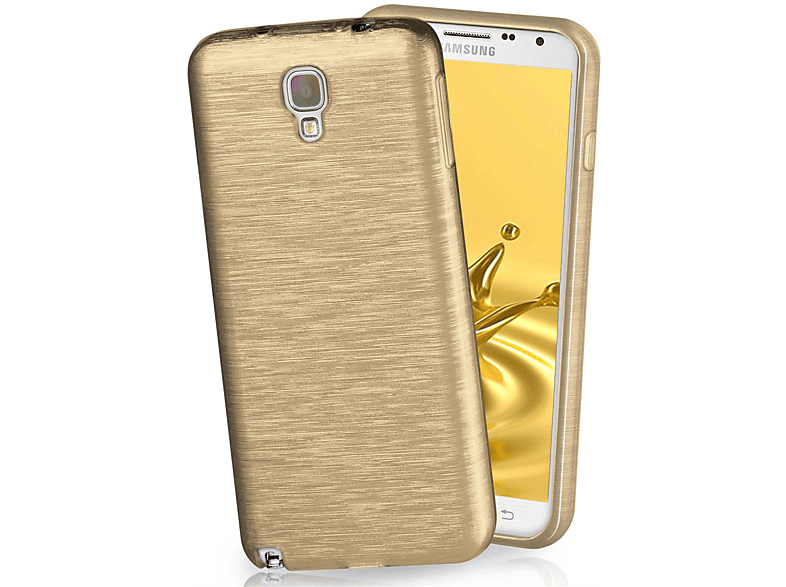 MOEX Brushed Case, Backcover, Samsung, Galaxy Note 3 Neo, Ivory-Gold