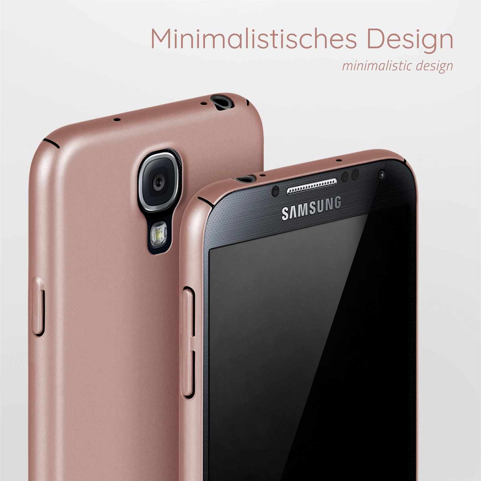 Alpha Case, S4, Samsung, MOEX Backcover, Galaxy Rose Gold