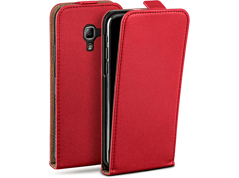 Galaxy Blazing-Red Samsung, Flip Cover, Ace Case, MOEX 2, Flip