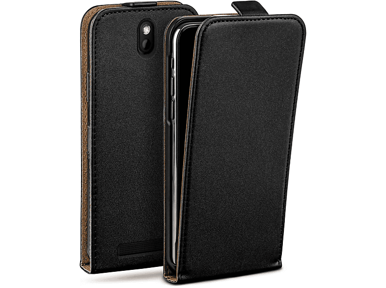 MOEX Flip Case, Flip Cover, HTC, One SV, Deep-Black
