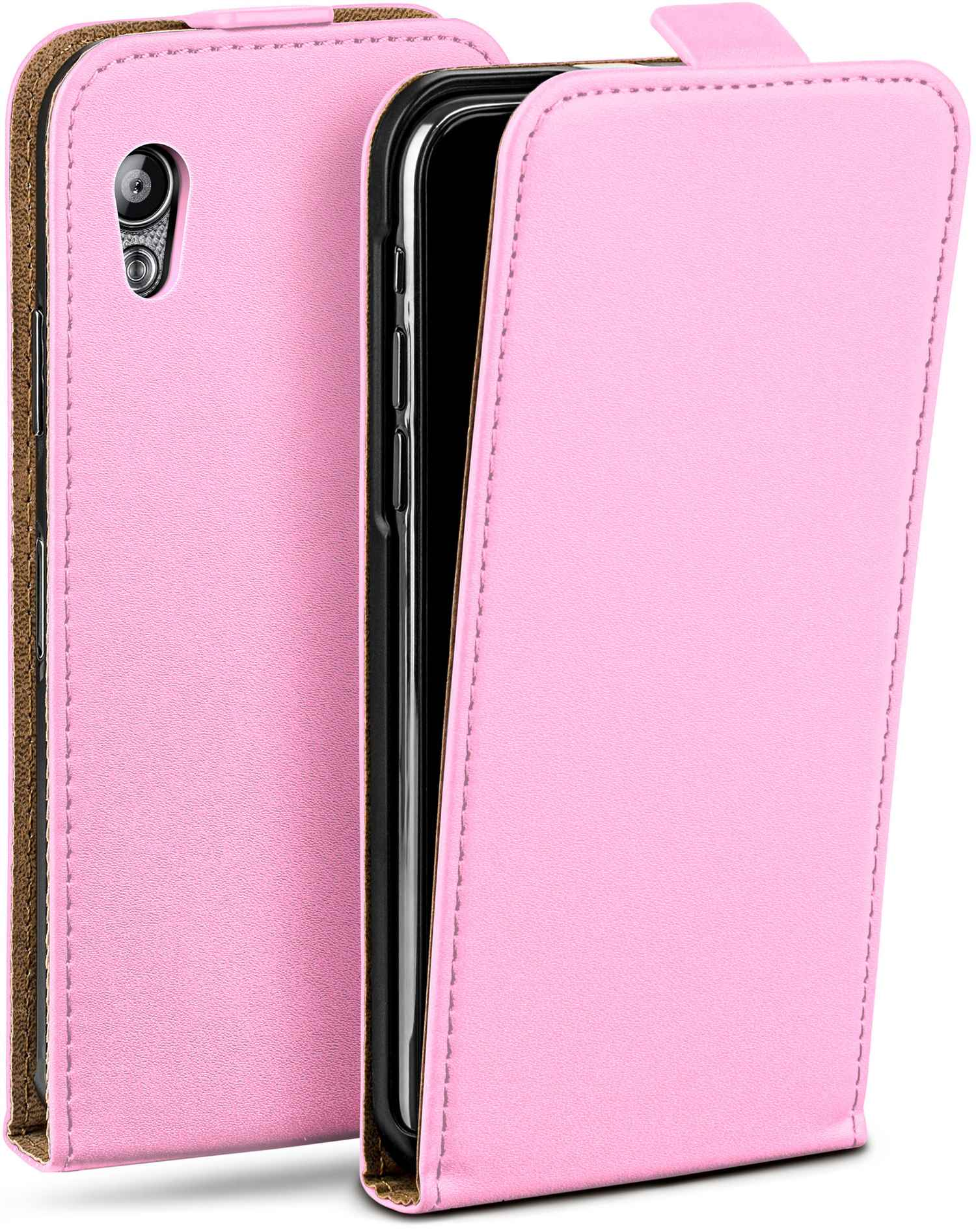 MOEX Flip Case, Flip Samsung, Galaxy Icy-Pink Cover, Ace