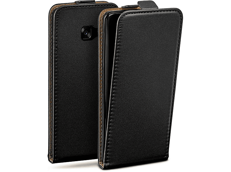 MOEX Flip Case, Flip Cover, Samsung, Galaxy A3 (2017), Deep-Black