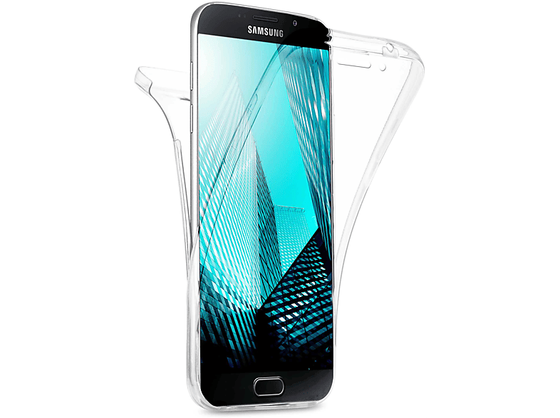 MOEX Double Full Crystal Cover, Samsung, A7 (2016), Case, Galaxy