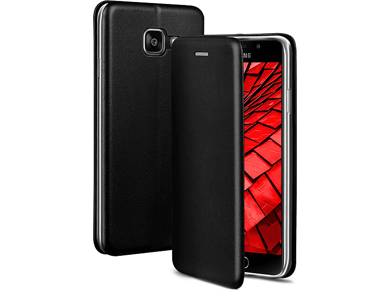 ONEFLOW Business Case, Flip Cover, Samsung, Galaxy A3 (2016), Tuxedo - Black