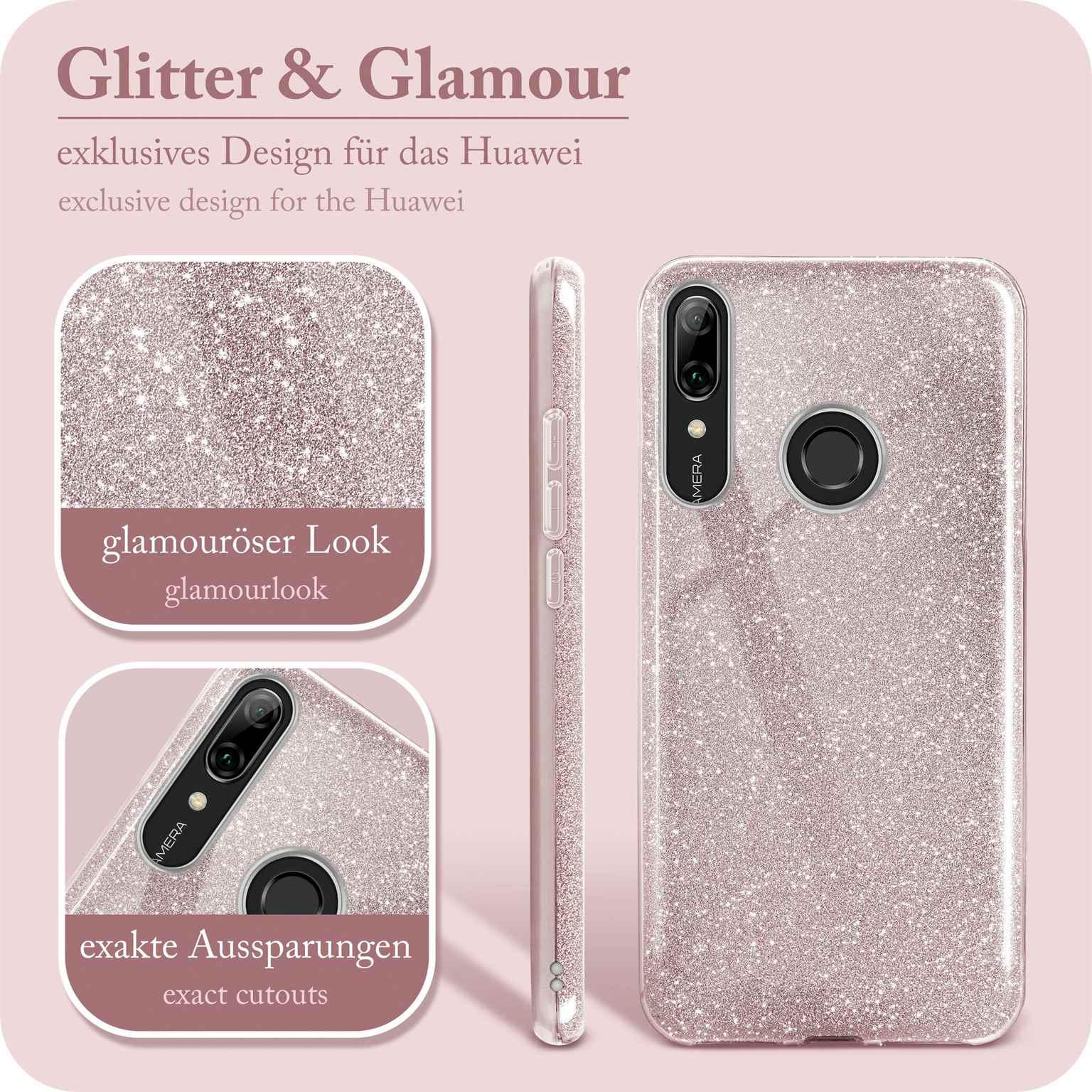 ONEFLOW Glitter Case, Backcover, P - Rosé Huawei, Gloss 2019, smart
