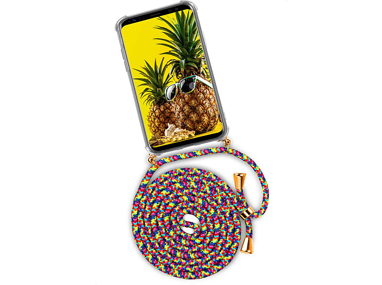 ONEFLOW Twist Case, Backcover, Samsung, Galaxy S9, Fruity Friday (Gold)