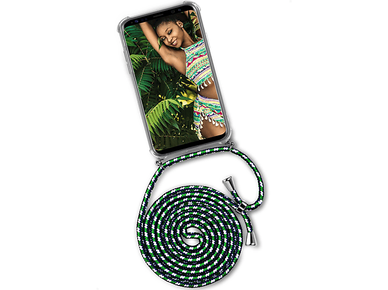ONEFLOW Twist Case, Backcover, Samsung, Galaxy S9 Plus, Mama Africa (Silber)