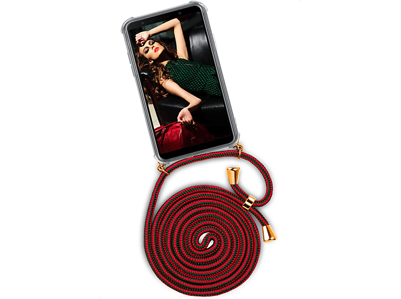 ONEFLOW Twist (2018), Case, A7 Backcover, Ciao (Gold) Samsung, Bella Galaxy