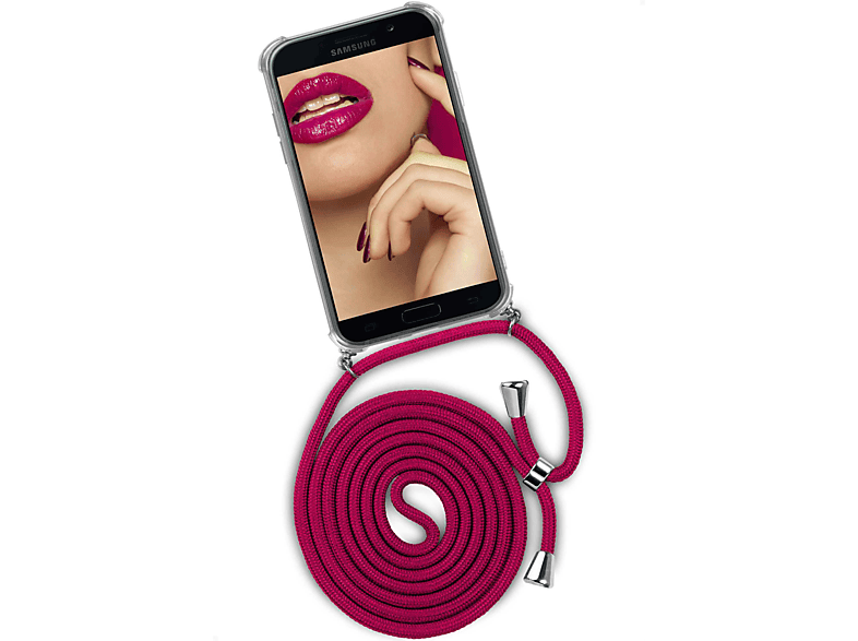 Hot Kiss (Silber) Case, Galaxy ONEFLOW Twist Samsung, Backcover, (2017), A5