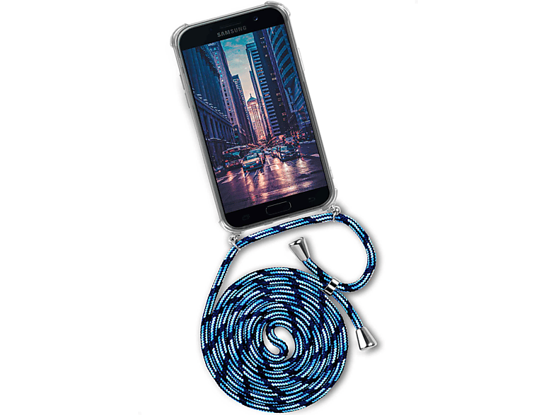 ONEFLOW A5 Samsung, (2017), Twist Galaxy Case, (Silber) City Backcover, Dip