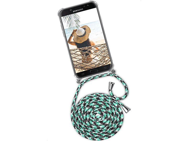 ONEFLOW Twist Case, Backcover, Samsung, Galaxy J5 (2017), Seashell (Silber)