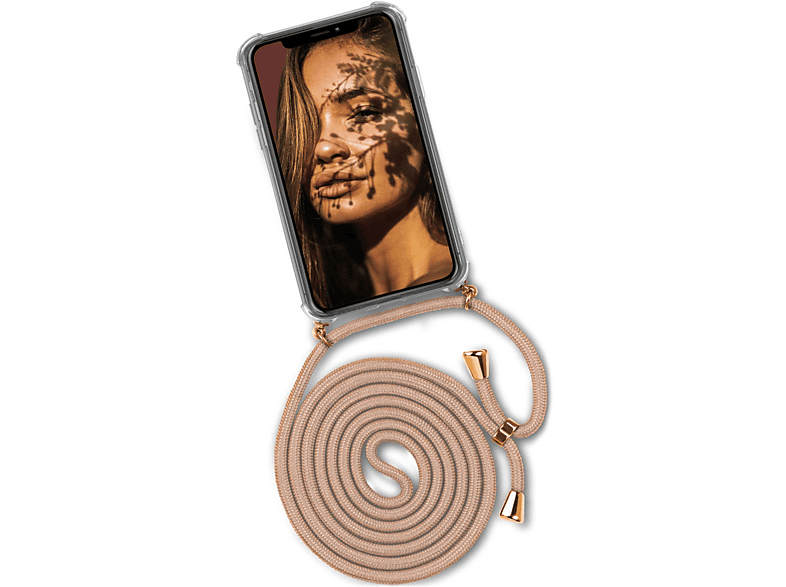 ONEFLOW Twist Case, Backcover, Apple, iPhone XS Max, Golden Coast (Gold)