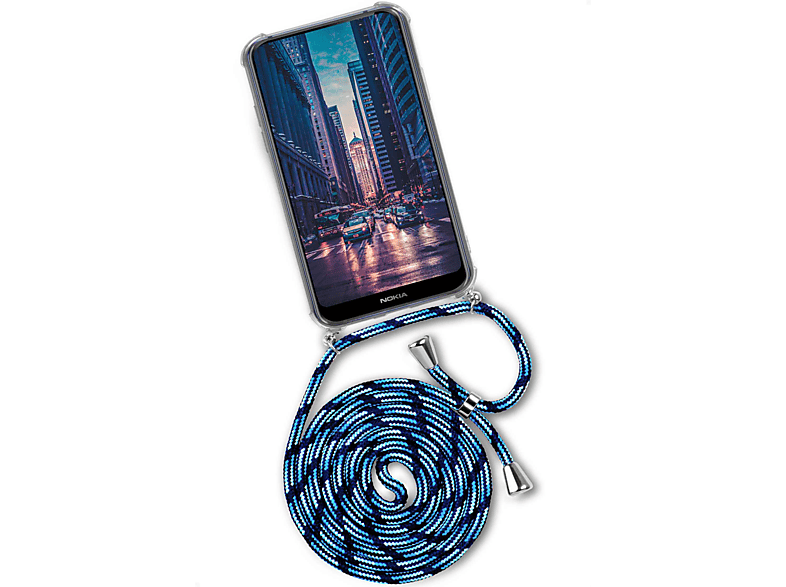 ONEFLOW Twist Case, Backcover, Nokia, (Silber) City 7.1, Dip