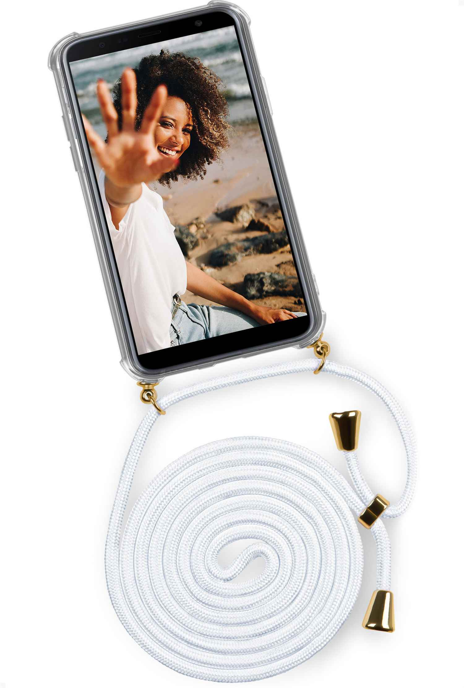 J4 Case, Marshmallow ONEFLOW Galaxy Samsung, Plus, Twist (Gold) Backcover,