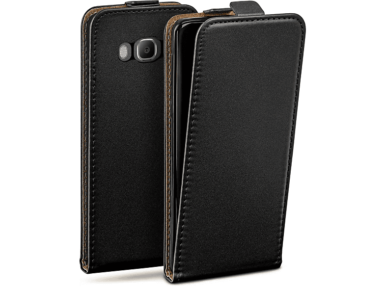 Flip Cover, Case, J7 MOEX Deep-Black Galaxy Flip (2016), Samsung,