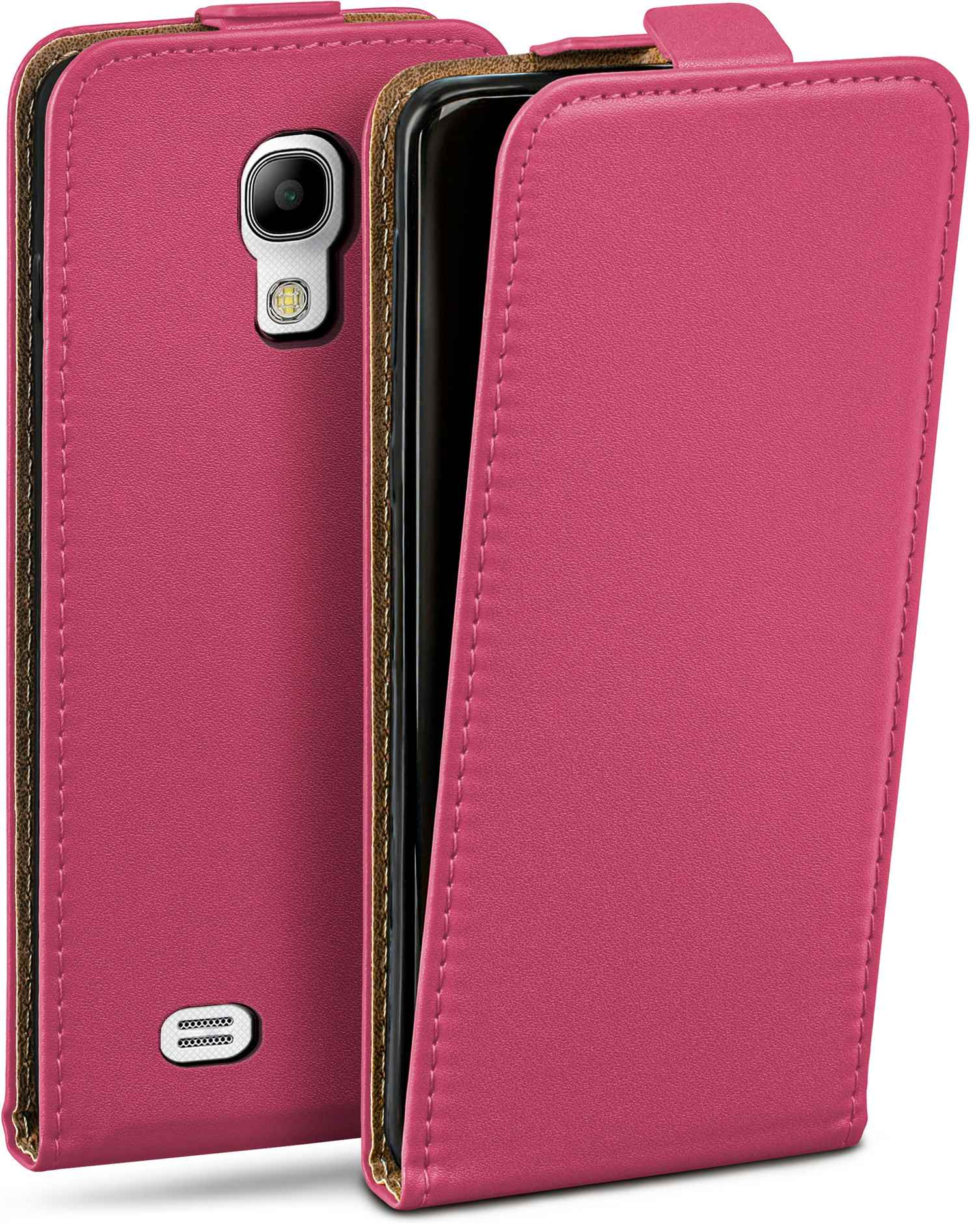 MOEX Flip Samsung, S4 Flip Berry-Fuchsia Case, Mini, Galaxy Cover