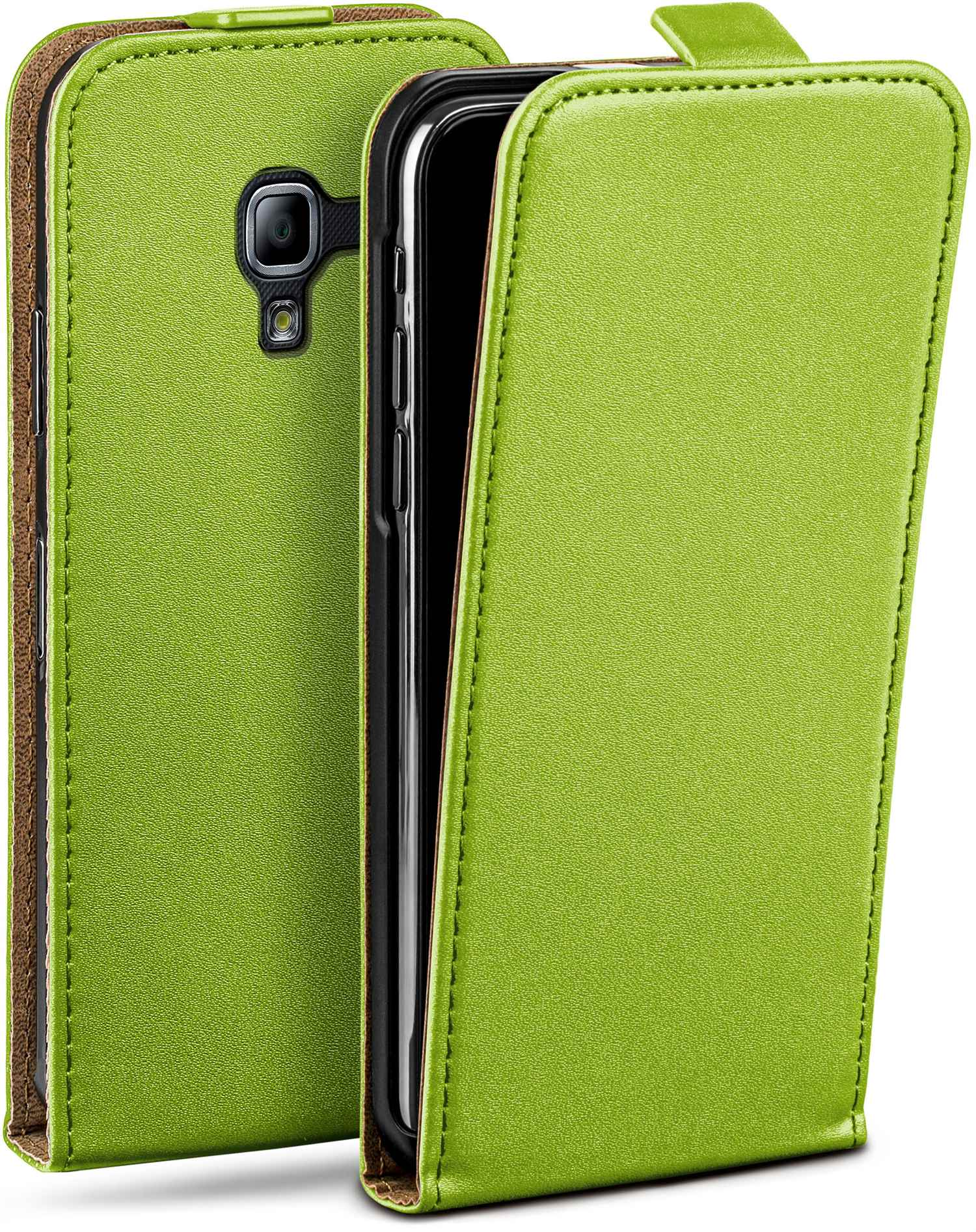 Case, Cover, Lime-Green Samsung, 2, Ace Flip Galaxy MOEX Flip