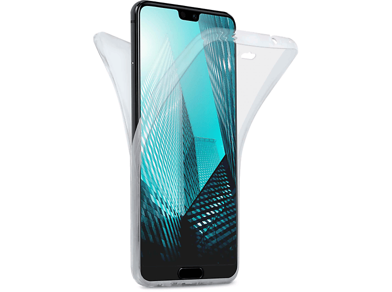 MOEX Double Case, Full Cover, Huawei, P20, Crystal