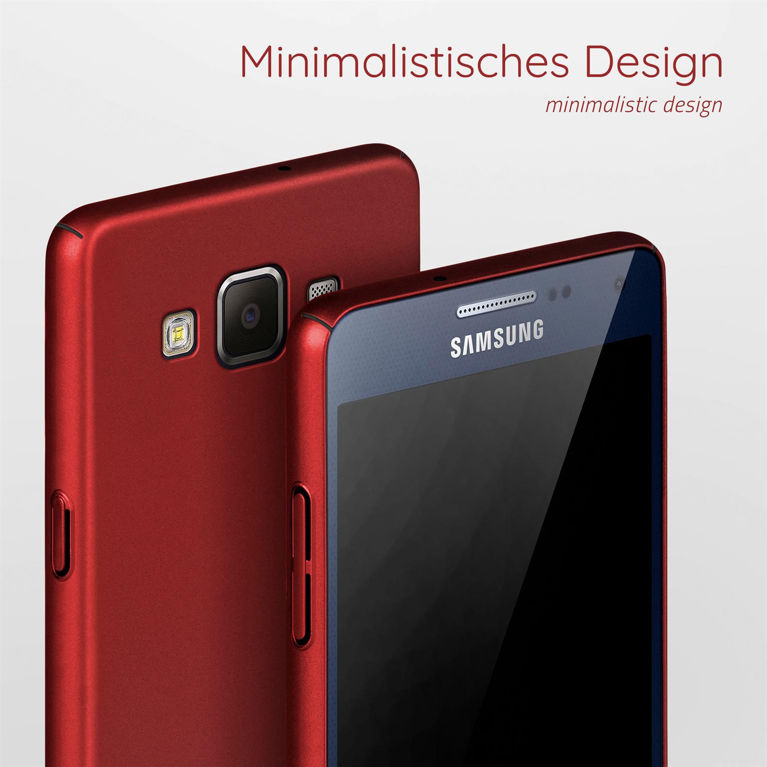 MOEX Alpha Case, A5 Galaxy Rot Backcover, Samsung, (2015)