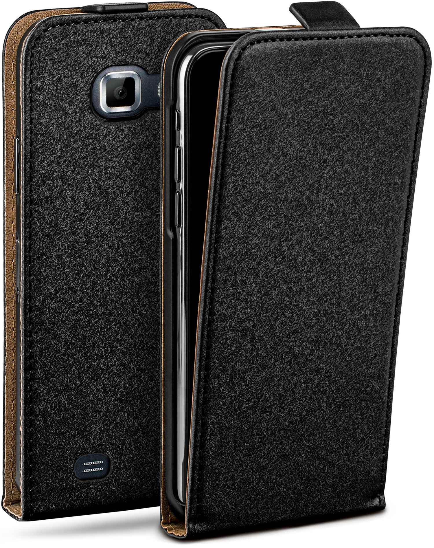 MOEX Flip Cover, Case, Samsung, Flip Deep-Black Note, Galaxy