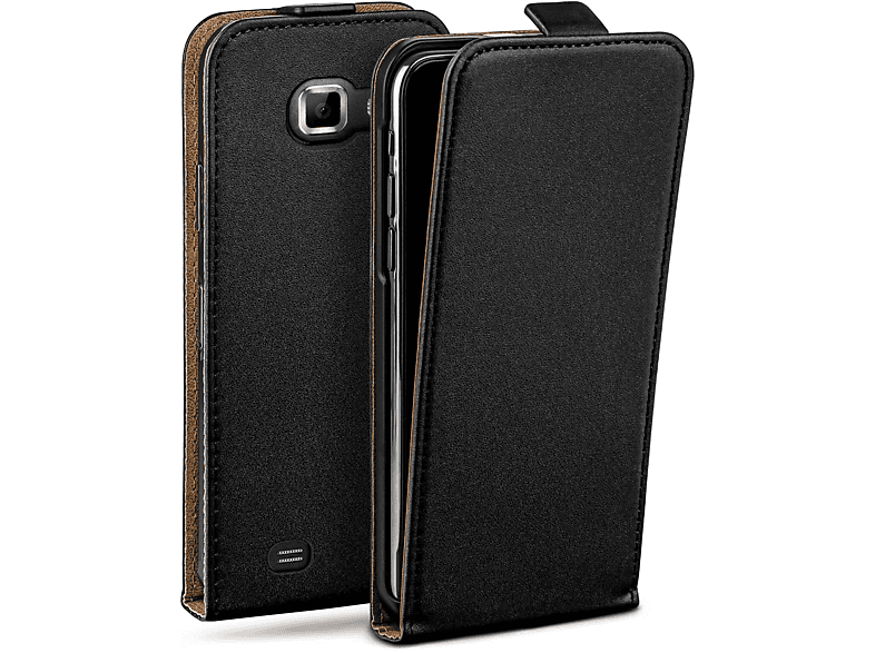MOEX Flip Case, Flip Cover, Samsung, Galaxy Note, Deep-Black