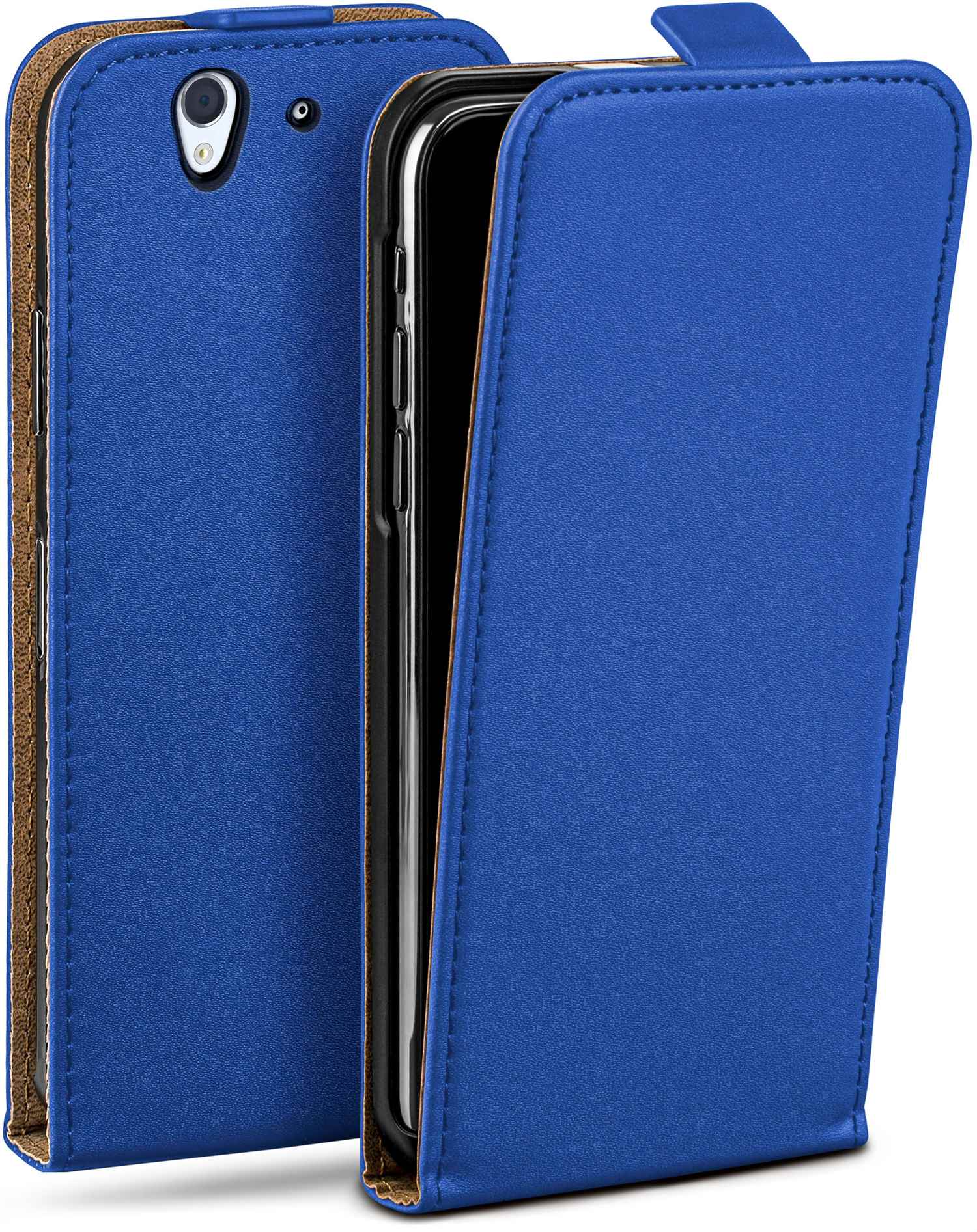 Z, Flip Case, Xperia Royal-Blue Cover, MOEX Sony, Flip