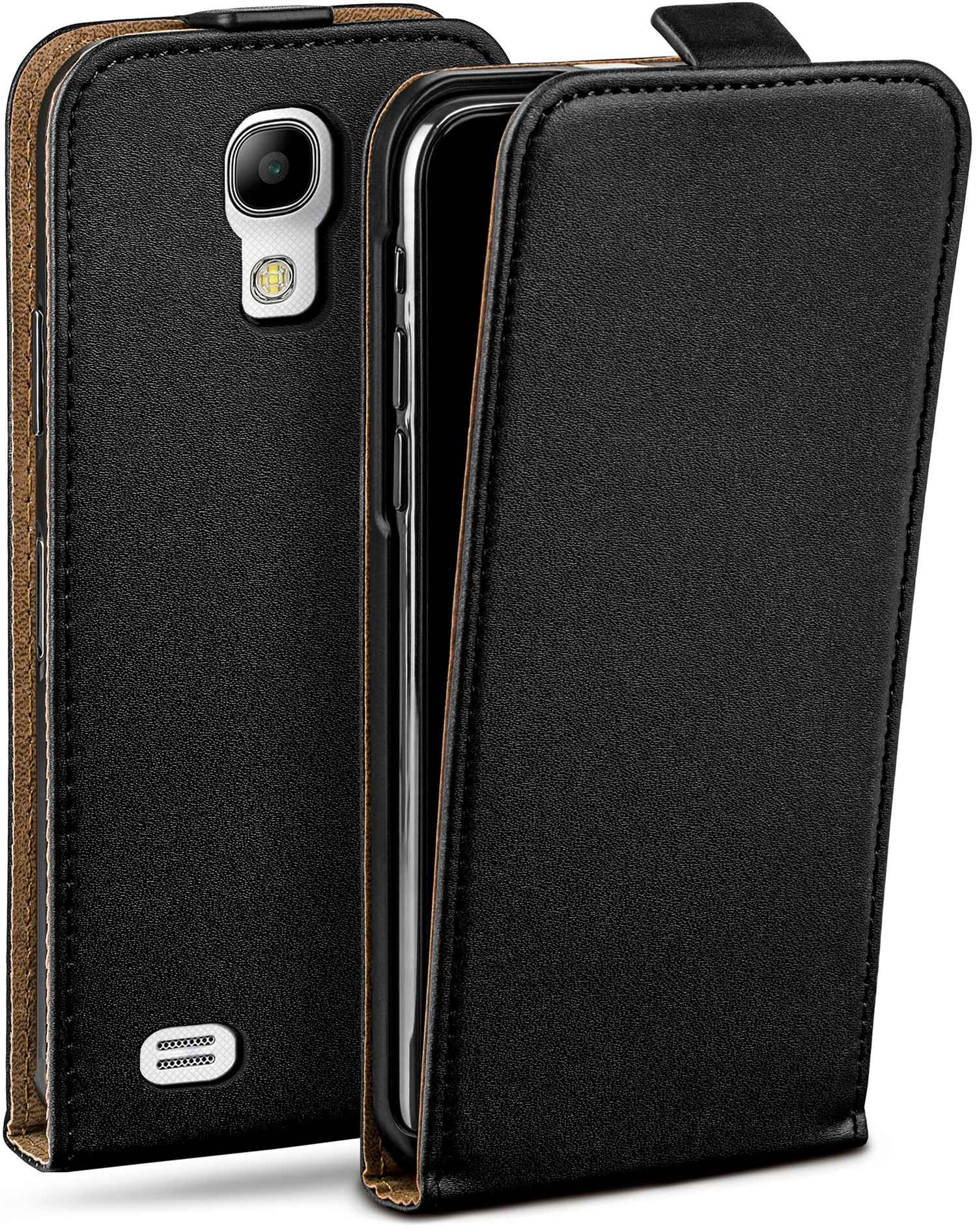 Flip Flip Cover, 6.3, Galaxy Case, Mega Samsung, Deep-Black MOEX