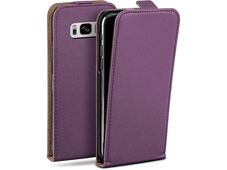MOEX Flip Case, Flip Cover, Samsung, Galaxy S8 Plus, Indigo-Violet