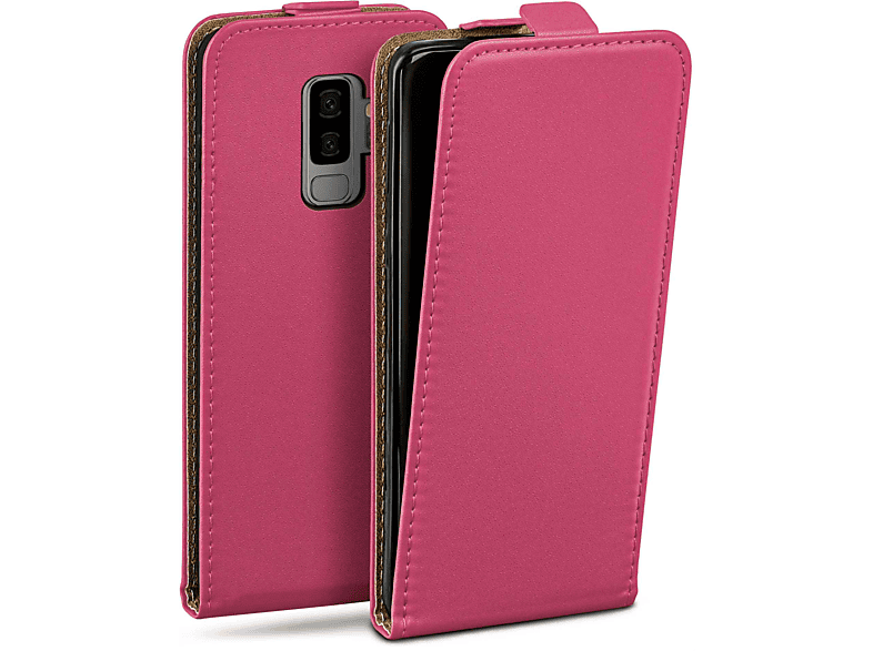 MOEX Flip Case, Flip Cover, Samsung, Galaxy S9 Plus, Berry-Fuchsia