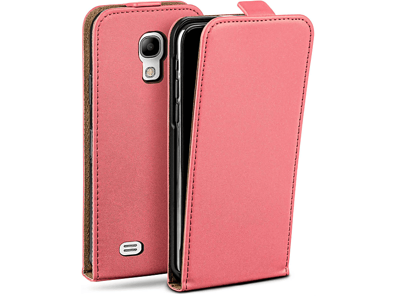 MOEX Flip Case, Flip Cover, Samsung, Galaxy S4 Mini, Coral-Rose