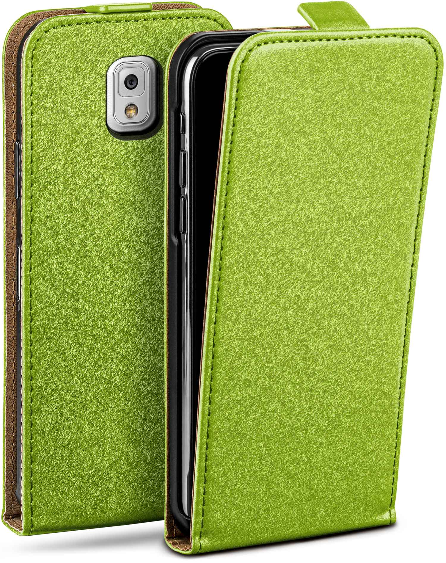 MOEX Flip Case, Flip Cover, Lime-Green Galaxy Note 3, Samsung