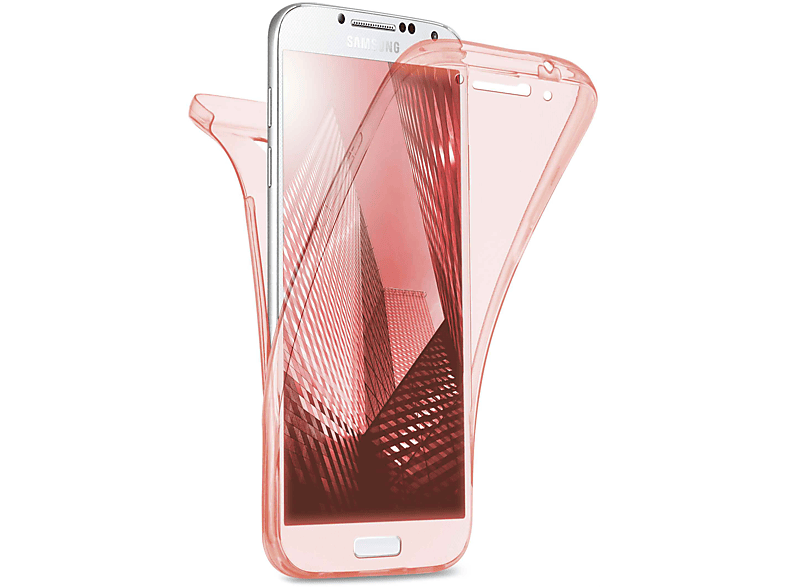 Galaxy Full Rose Cover, Samsung, Case, S4, MOEX Double