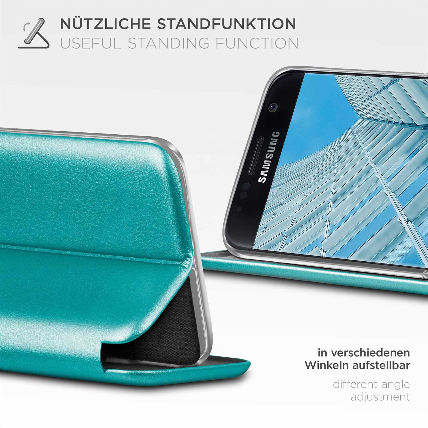 ONEFLOW Business Worldwide Case, Galaxy Flip - S7, Blue Cover, Samsung