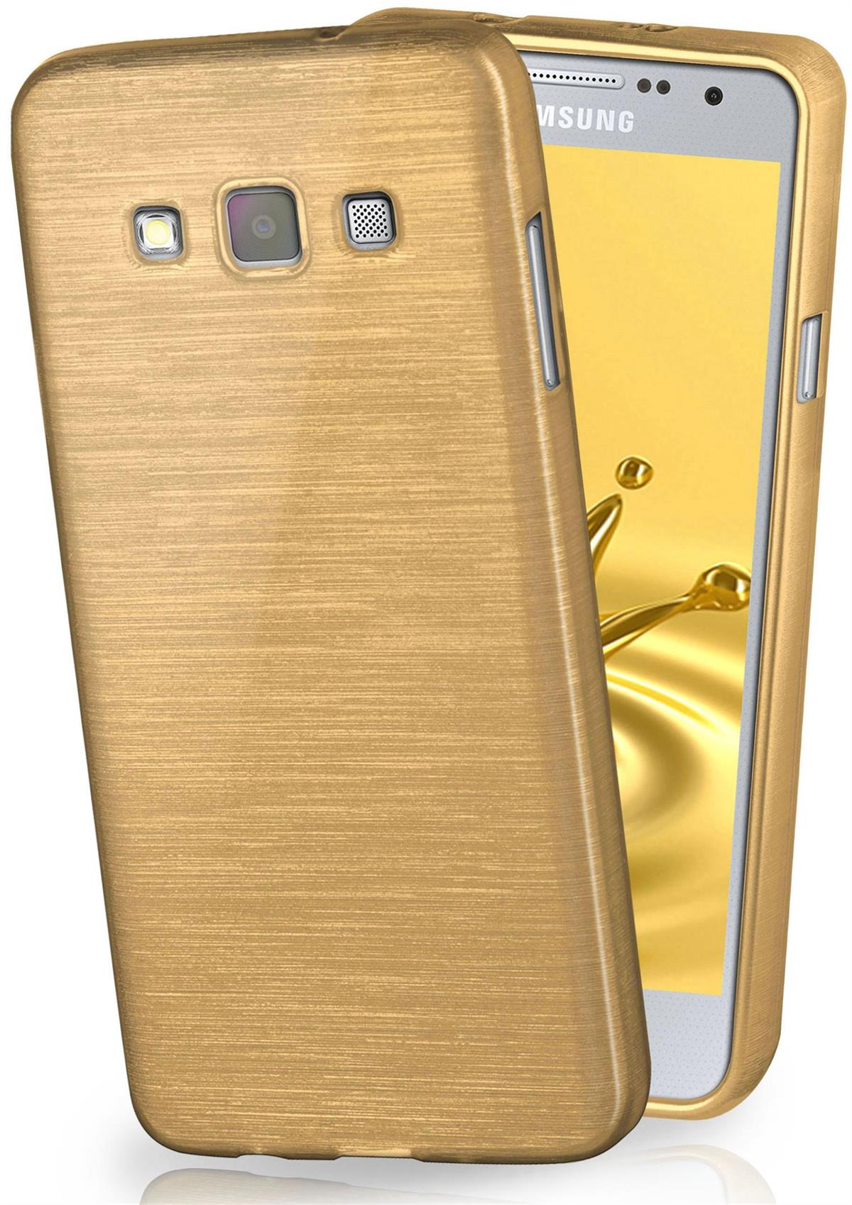 A5 Galaxy (2015), Backcover, Ivory-Gold MOEX Brushed Case, Samsung,