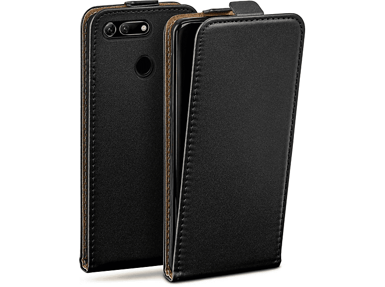 MOEX Flip Deep-Black Cover, Honor Case, View Flip Huawei, 20