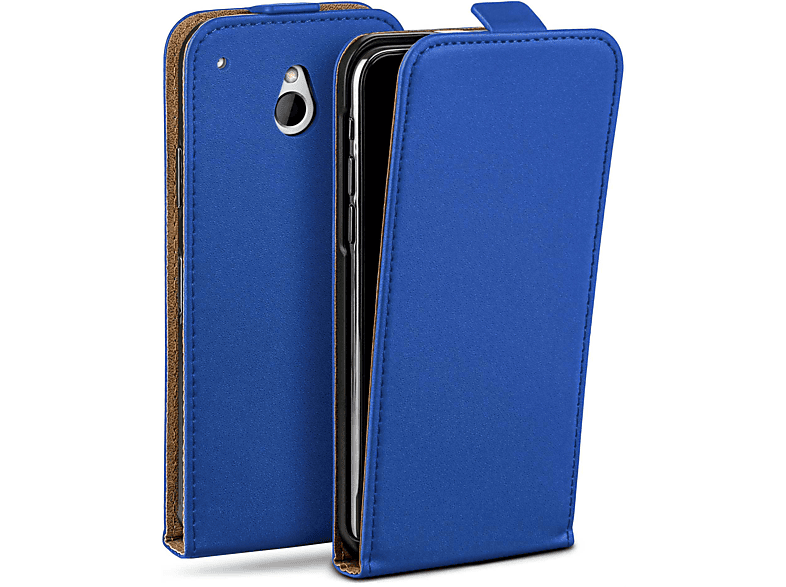 MOEX Flip Case, Flip Cover, HTC, One Mini, Royal-Blue