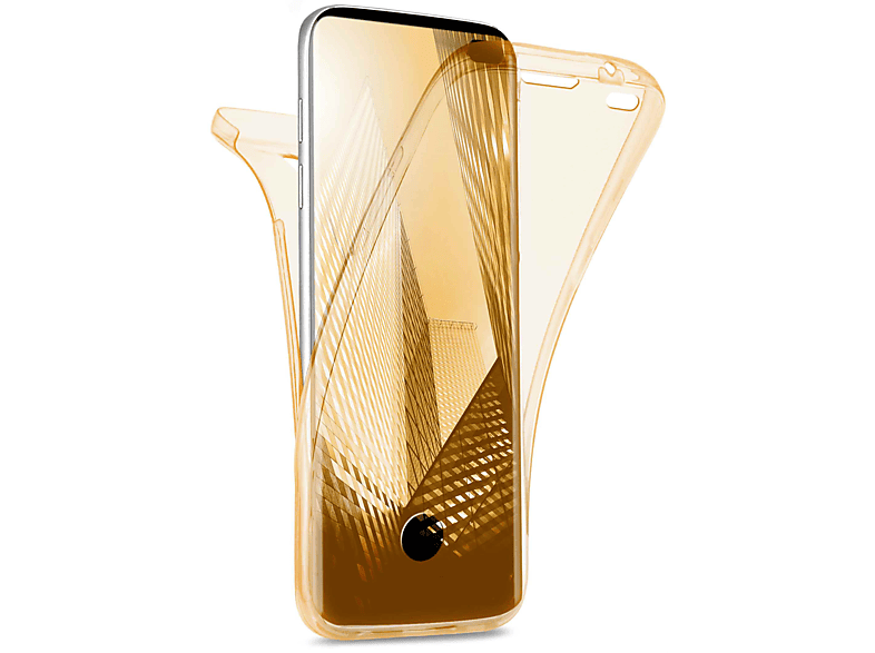MOEX Double Case, Full Cover, Samsung, Galaxy S10 Plus, Gold