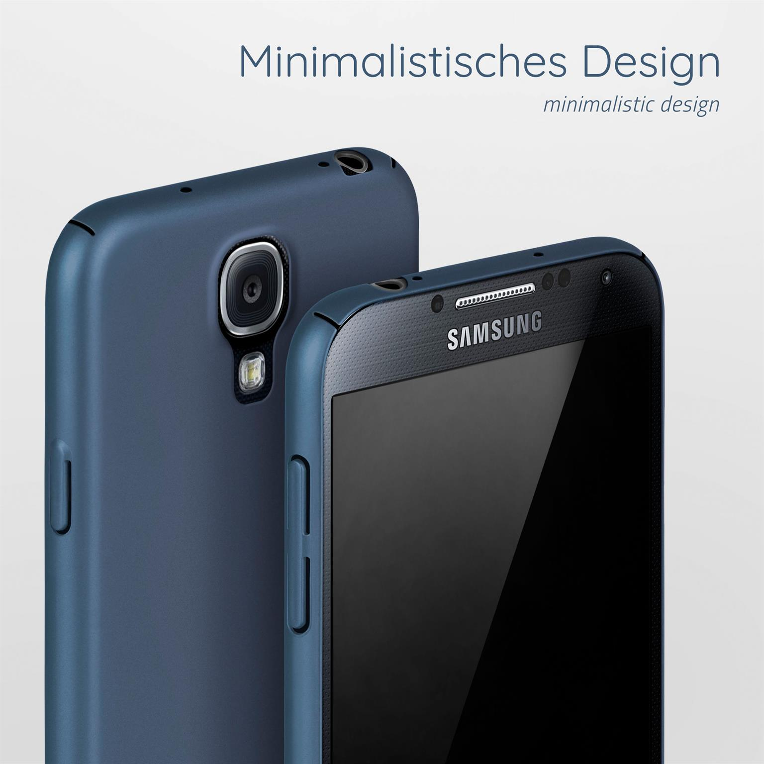 MOEX Alpha Case, Backcover, Galaxy S4, Samsung, Blau