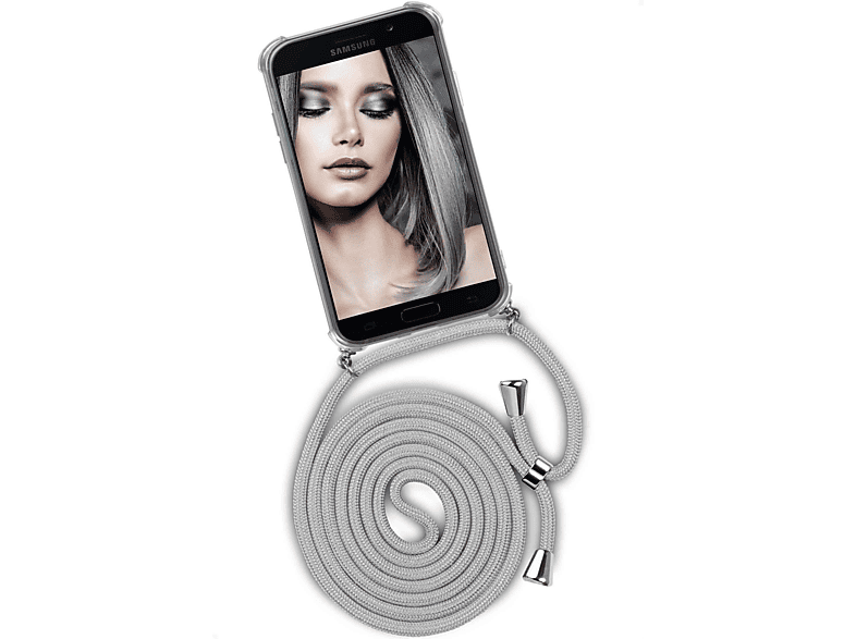 ONEFLOW Twist Case, Backcover, A3 Galaxy (Silber) Silverstar Samsung, (2017)