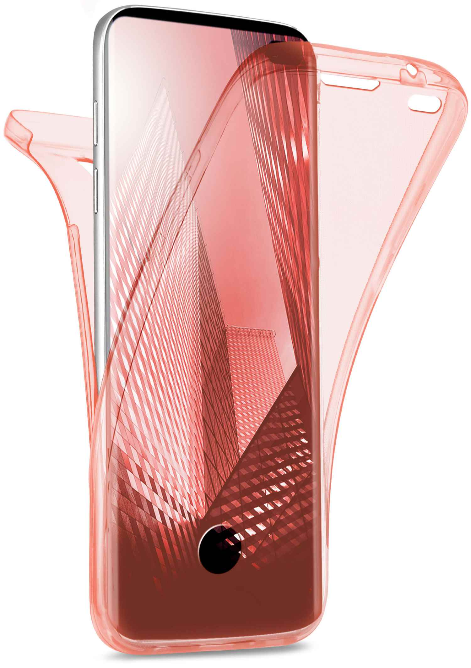 MOEX Double Case, Full Cover, Samsung, S10 Rose Plus, Galaxy