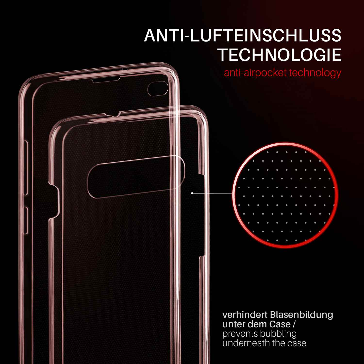 MOEX Double Case, Full Cover, Rose Plus, Galaxy S10 Samsung