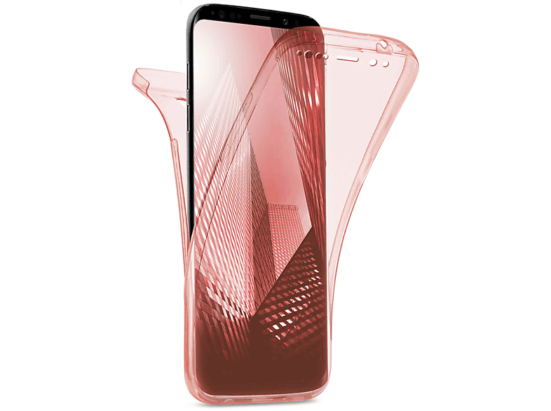 MOEX Double Case, Full Cover, Samsung, Galaxy S9, Rose | Fullcover