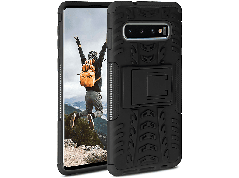 Case, Tank Samsung, Galaxy S10, ONEFLOW Backcover, Obsidian